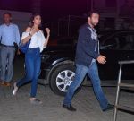 Shilpa Shetty and Raj Kundra snapped as they rush to watch the movie in PVR, Mumbai on 25th July 2014